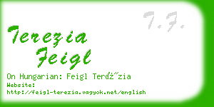 terezia feigl business card